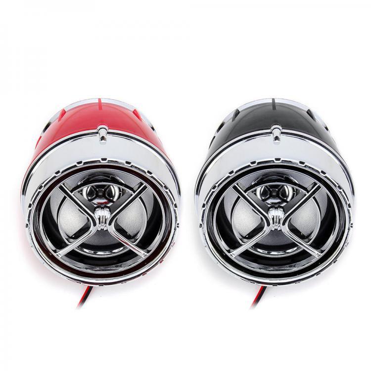 shopping אזעקה ומערכת אבטחה לאופנוע Pair 12V Motorcycle MP3 Player Speaker APP Control Alarm FM Radio With bluetooth Function