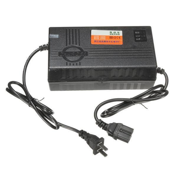 shopping מטענים ומתאמים 72V 2.5 Amp 20AH Battery Charger For Scooters Electric Bikes E-bike