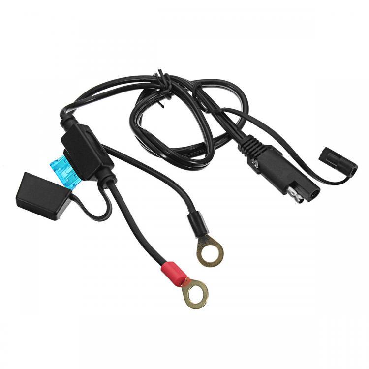 shopping מטענים ומתאמים Aileap Ring Terminal to SAE Quick Disconnect Cable Motorcycle 12V-24V Battery Output Connector