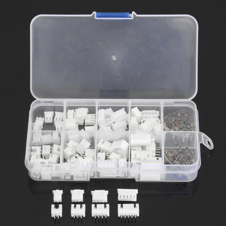shopping מטענים ומתאמים 40 Sets JST 2.5mm XH 2P 3P 4P 5Pin Male Female Housing Connector with Crimps