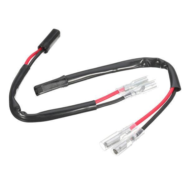 shopping מטענים ומתאמים Pair Turn Signal Wiring Adapter Plug Kit For Yamaha R1 R6 FZ1 FZ6 FZ6R FZ8 FZN XJ6