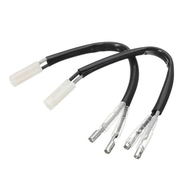 shopping מטענים ומתאמים Pair Turn Signal Wiring Adapter Plug For Suzuki GSX 6GSXR 600 750 1300R K1 K3 K4 K5 K7 K9