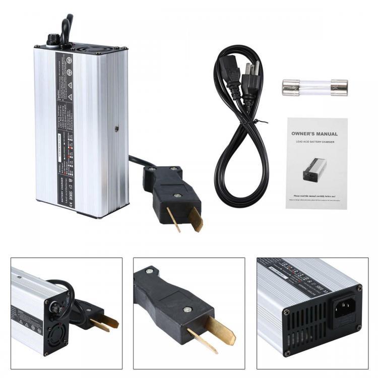 shopping מטענים ומתאמים 36 Volt 36V 5Amp Golf Cart Battery Charger Universal Club Car Battery Charger
