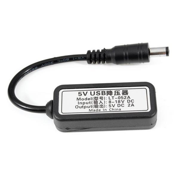 shopping מטענים ומתאמים Converter Step Down Module Input 12V To 5V USB 2A Output Buck Power Adapter Charger For Iphone IPad