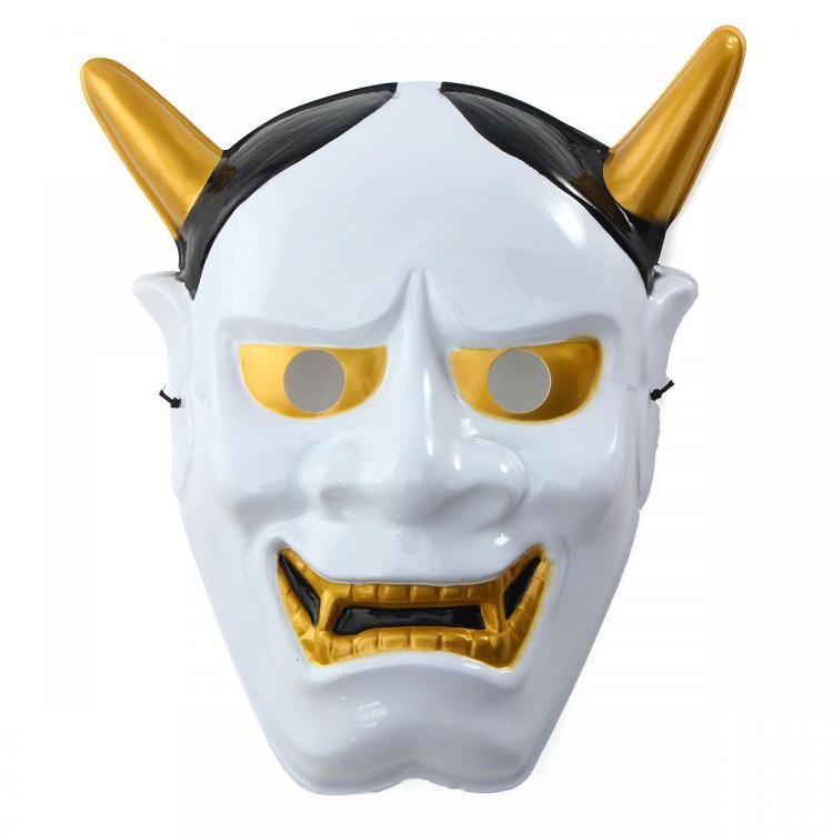 shopping מסיכה לפנים לאופנוענים Devil Demon Costume Masquerade Halloween Party Carnival Mask