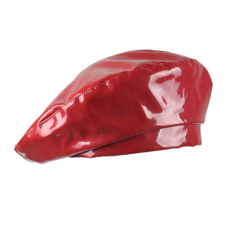 shopping מסיכה לפנים לאופנוענים Motorcycle Cycling Retro Vintage Leather Beanie Beret Military Cap French Flat Hat Faddish