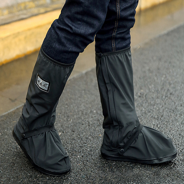 shopping בגדי רכיבה לאופנוע Motorcycle Waterproof Rain Shoes Covers Thicker Scootor Non-slip Boots Covers