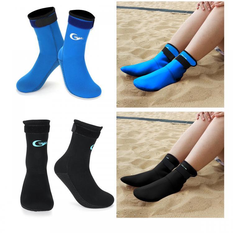 shopping בגדי רכיבה לאופנוע 3mm Neoprene Diving Scuba Surfing Snorkeling Swimming Lurker Unisex Socks Sport