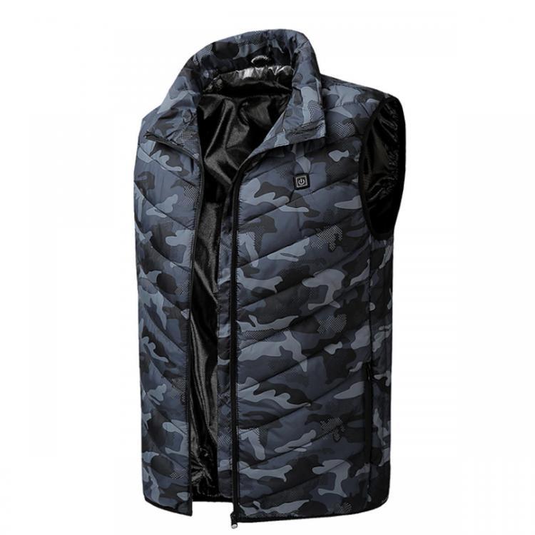 shopping בגדי רכיבה לאופנוע Electric Heating Vest Outdoor Jacket Winter Flexible Thermal Clothing Waistcoat For Sports Hiking