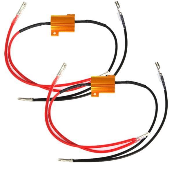 shopping אורות לאופנוע 2Pcs 12V Motorcycle Light Aluminium Resistor Flasher Relay QUAD ATV