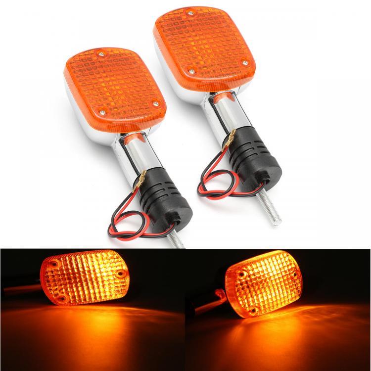 shopping אורות לאופנוע Turn Signals Blinker Light For Honda Shadow VTX Steed Rebel Magna 250 400 750