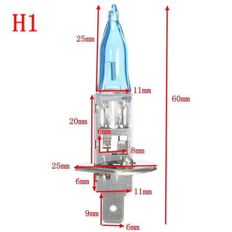 shopping אורות לאופנוע Pair H4/H7/H7/H8/H11/9005/9006 White 100W Driving HOD Xenon Bulb Lamp Headlight