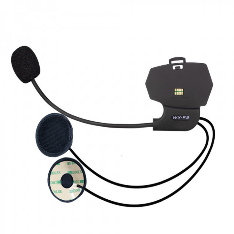 shopping קסדות לאופנוע WAYXIN R5/R9 Motorcycle  Helmet Intercom Headset With Microphone For Full/Half Face Helmet