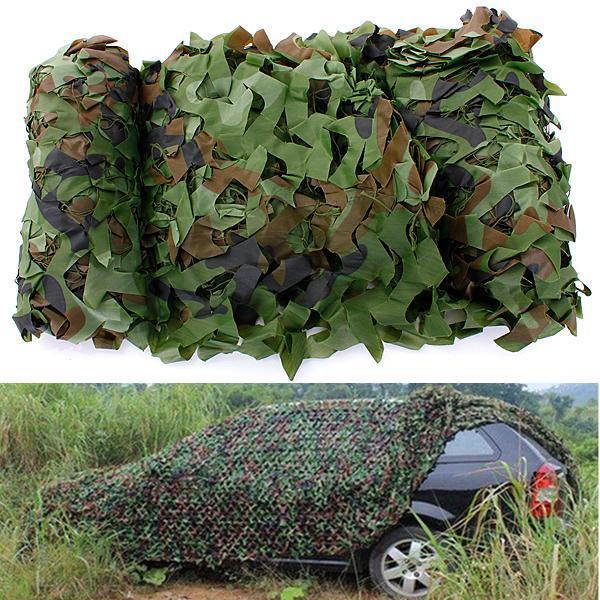shopping גוף ושלד האופנוע 4x1.5m Woodland Camouflage Camo Net For Camping Military Photography