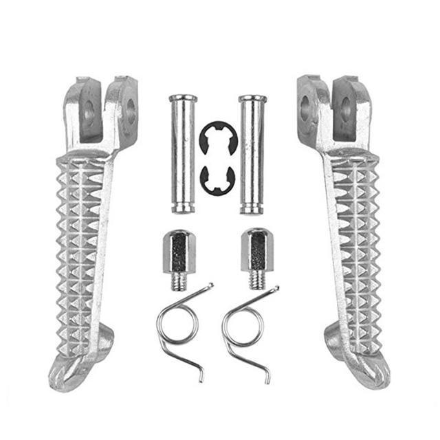 shopping גוף ושלד האופנוע Motorcycle Front Footrest Pedal Foot Pegs for Yamaha YZF R1 R6 R6S