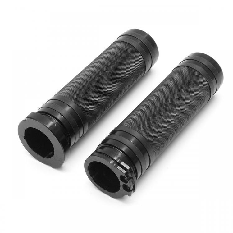 shopping גוף ושלד האופנוע Pair 1inch 25mm Motorcycle Handlebar Hand Grips For Harley Sportster Cruiser Bobber