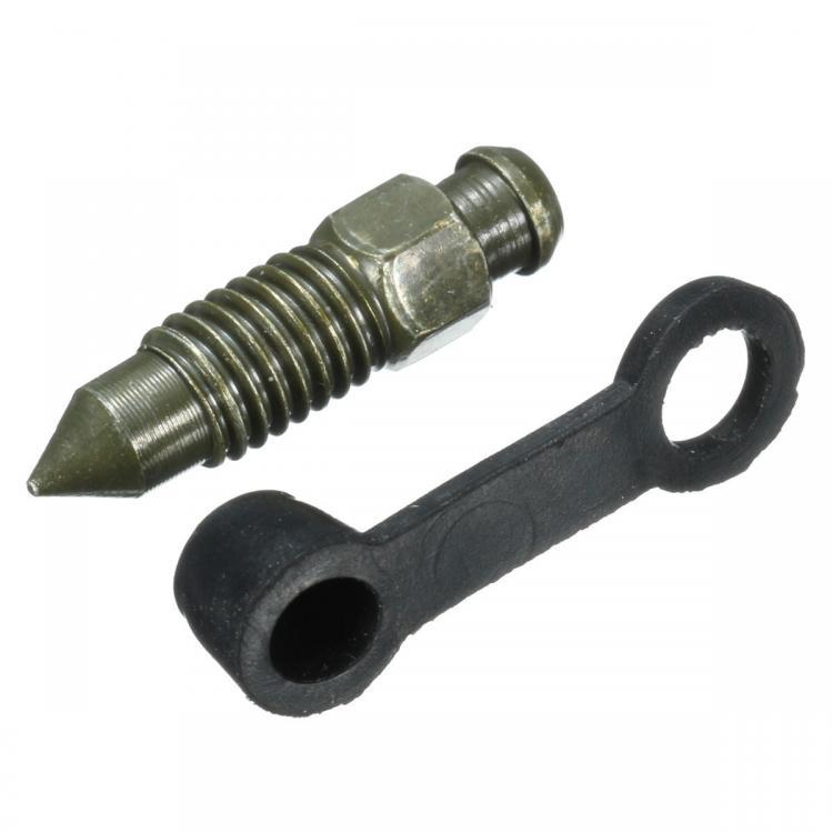 shopping גוף ושלד האופנוע M8 x 1.25mm Brake Caliper Bleed Screw Nipple Dust Cap For Motorcycle Bike
