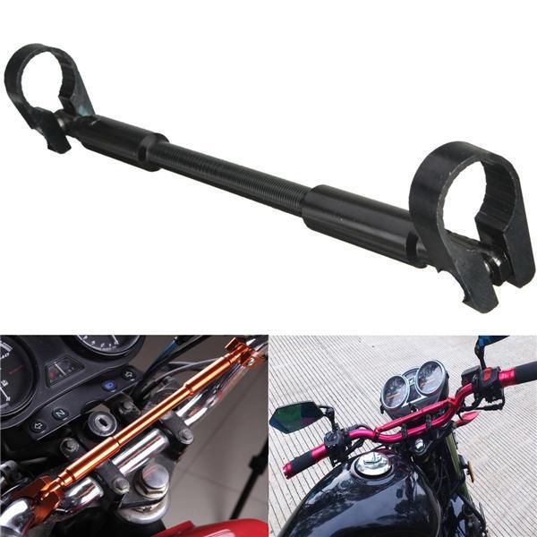 shopping גוף ושלד האופנוע 7/8 Inch 22mm Universal Motorcycle Bike Aluminum Handlebar Brace Clamp Set