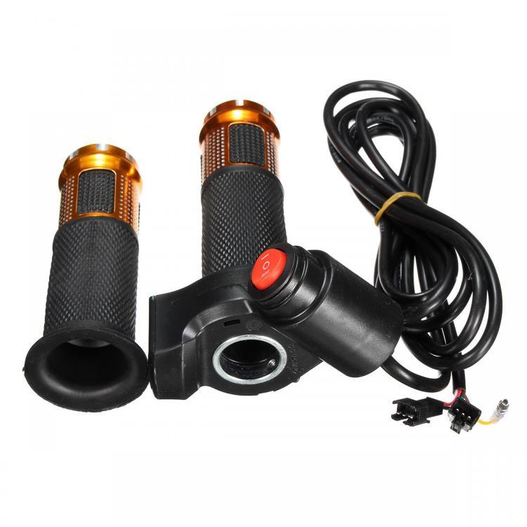 shopping גוף ושלד האופנוע 24V 36V 48V 3 Speed E-bike Scooter Throttle Grip Handlebar LED Digital Meter