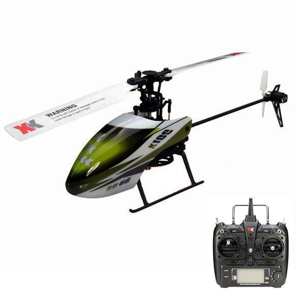 shopping רחפנים XK K100 Falcom 6CH Flybarless 3D6G System RC Helicopter RTF