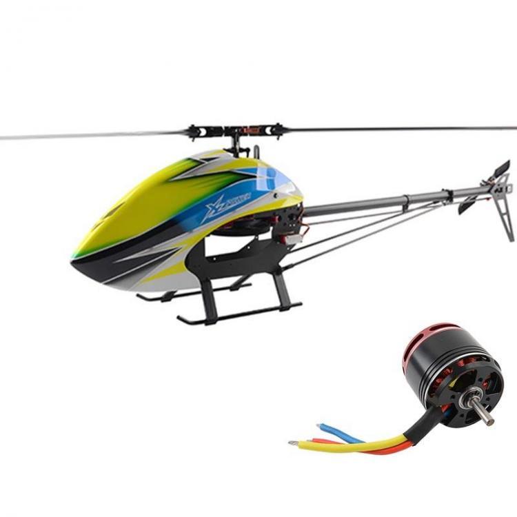 shopping רחפנים XLPower 520 XL520 6CH FBL RC Helicopter Kit with 1100KV 4020 Motor