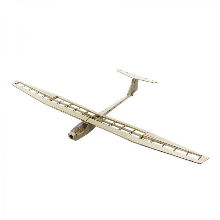 shopping רחפנים GUPPY 1040mm Wingspan Balsa Wood Laser Cut RC Glider Airplane Kit