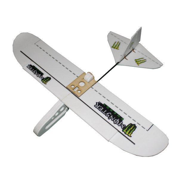 shopping רחפנים Monster 800mm Wingspan PP Material Laser Cut DIY RC Airplane Flying Wing Glider KIT