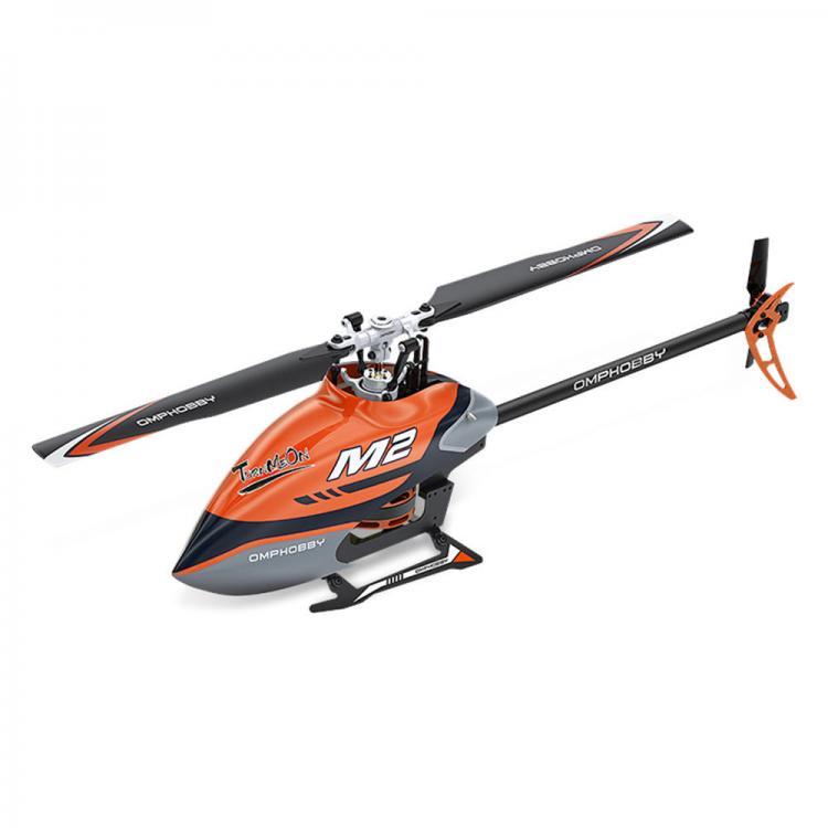 shopping רחפנים OMPHOBBY M2 6CH 3D Flybarless Dual Brushless Motor Direct-Drive RC Helicopter BNF With 4 IN 1 Flight Controller