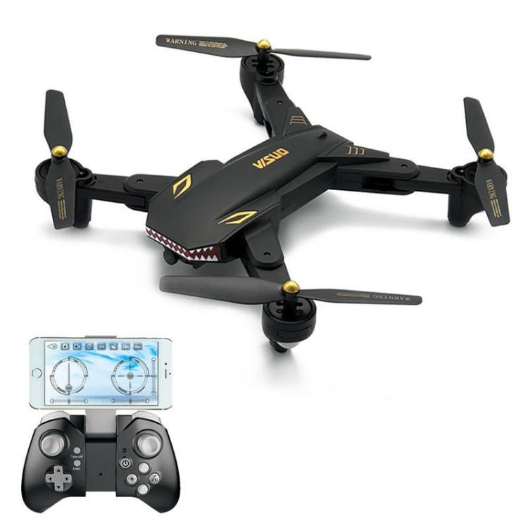 shopping רחפנים VISUO XS809S BATTLES SHARKS 720P WIFI FPV With Wide Angle Camera 20Mins Flight Time RC Quadcopter