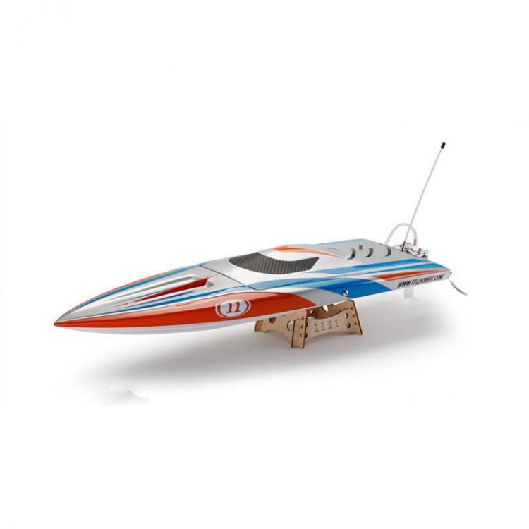 shopping רכב על שלט TFL Hobby 1111 Rocket FSR-OF Racing Boat 65cm 2958/2881KV Brushless Motor 70A ESC Fibreglass RC Boat