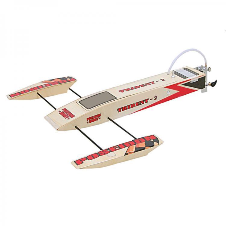 shopping רכב על שלט 3652 Unassembled Electric RC Boat Kit without Motor ESC Servo Transmitter Battery