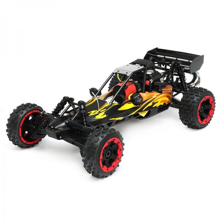 shopping רכב על שלט Rovan 1/5 2.4G RWD 80km/h for Baja Rc Car 29cc Petrol Engine Buggy W/O Battery Toys