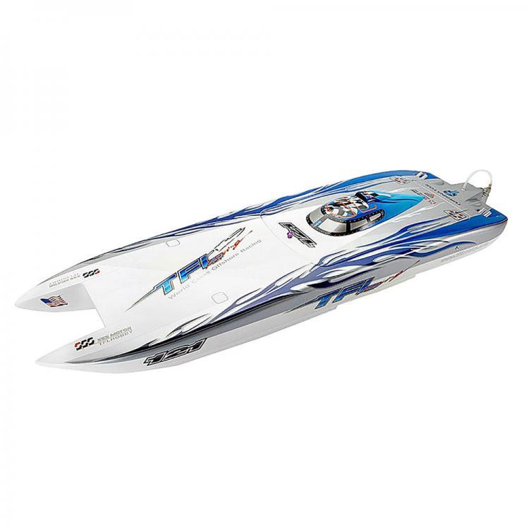 shopping רכב על שלט TFL 1133 1040mm Zonda 2.4G Rc Boat W/ Double Motor Without Battery Servo Transmitter Charger
