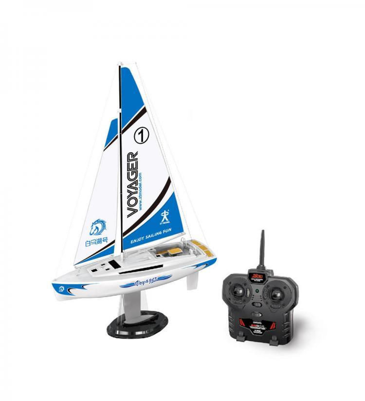 shopping רכב על שלט ZT Model AB03401 Voyager 1/43 2.4G Electric Mini Rc Sailboat Ship Boat Model