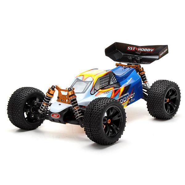 shopping רכב על שלט SST Racing 1937 1/10th Scale Off Road 4WD Brushless Buggy RTR