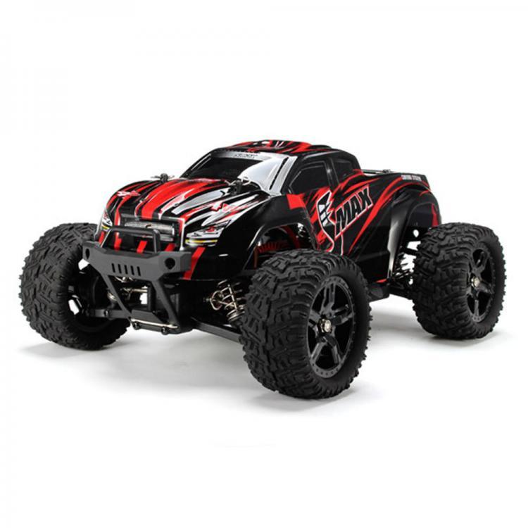 shopping רכב על שלט REMO 1635 1/16 2.4G 4WD Waterproof Brushless Off Road Monster Truck RC Car Vehicle Models Red