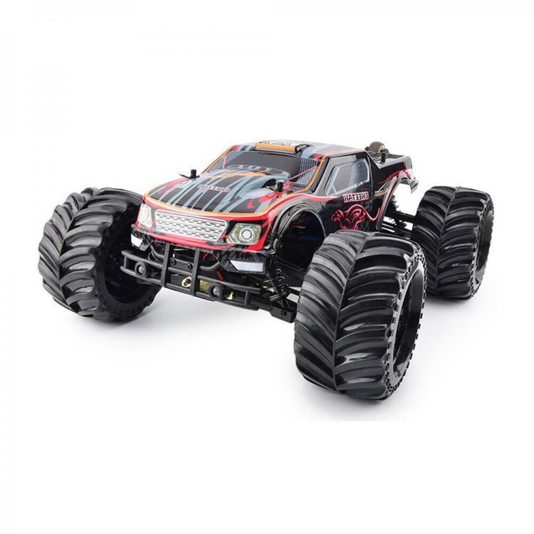 shopping רכב על שלט JLB Racing CHEETAH 120A Upgrade 1/10 RC Car Frame Monster Truck 11101 Without Electric Parts