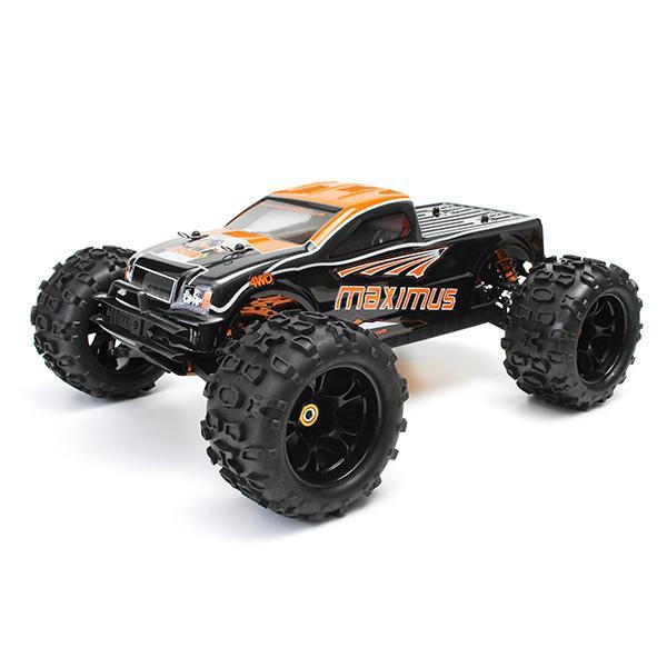 shopping רכב על שלט DHK 8382 Maximus 1/8 120A 85KM/H 4WD Brushless Monster Truck RC Car