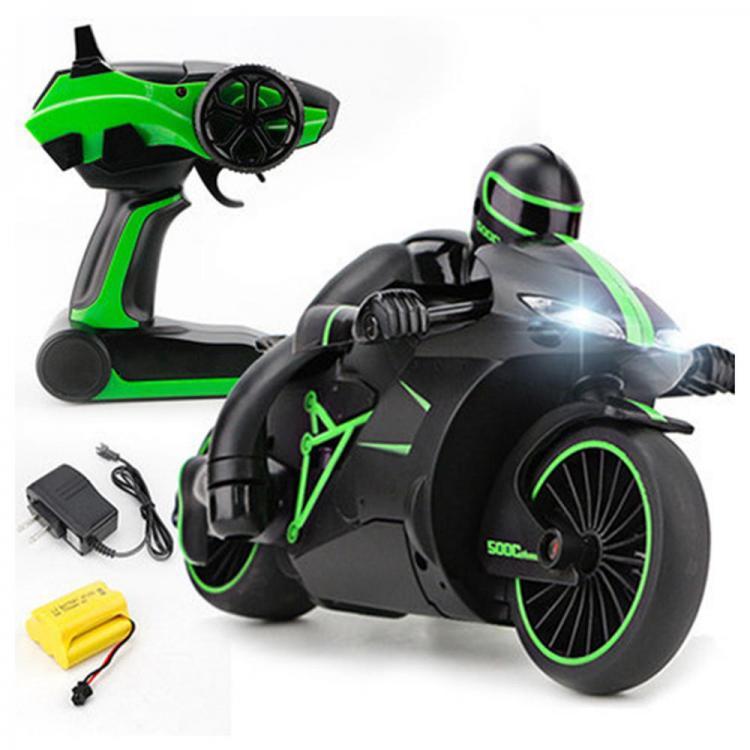 shopping רכב על שלט ZhengCheng 333-MT01B 2.4G 20km/h Rc Car Motorcycle 30 Degree 24.4*12.7*14cm With Flashlight