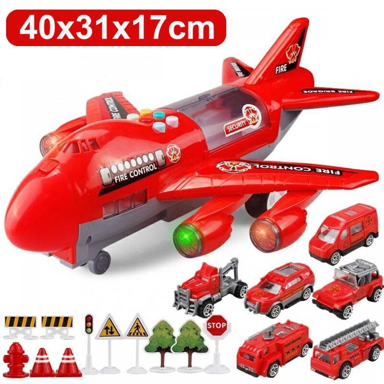 shopping מכוניות וכלי רכב Music Story Simulation Track Inertia Children's Toy Aircraft Large Size Passenger Plane Kids Airliner Toys