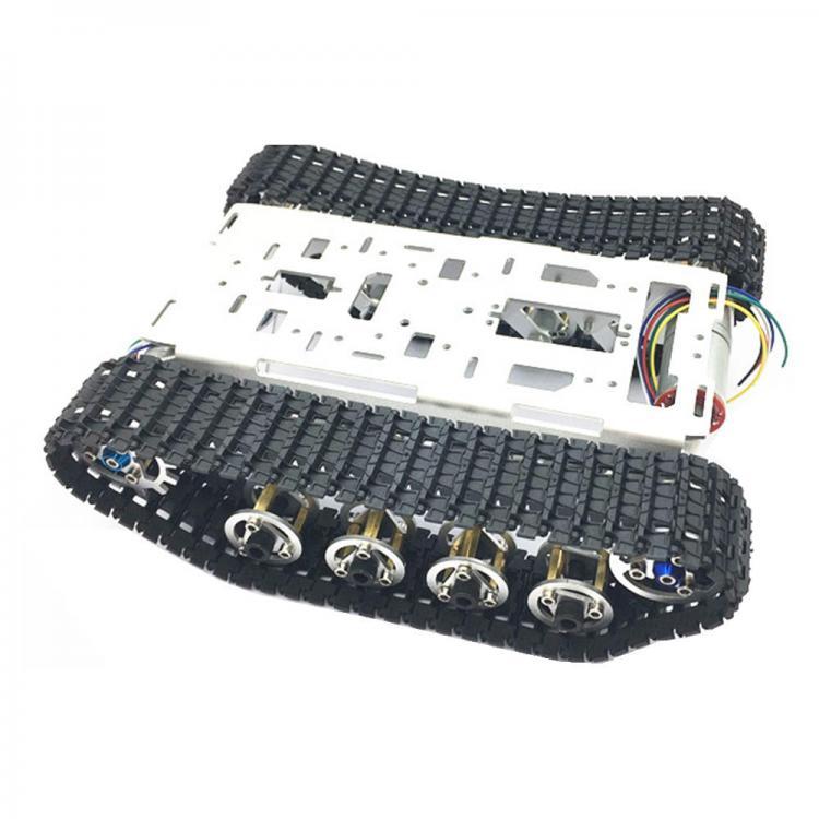 shopping רובוטים DIY A-15 2WD Aluminous Smart RC Robot Car Chassis Kit With 1:46 DC Gear Motor