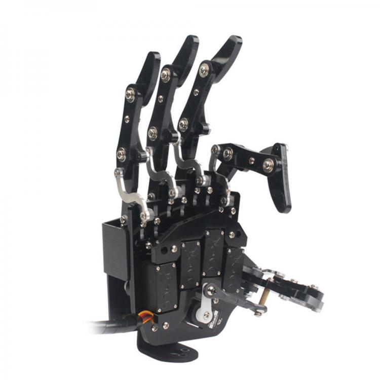 shopping רובוטים LOBOT uHand2.0 DIY RC Robot Arm Independent Fingers With LFD-01 Anti0-block Servos