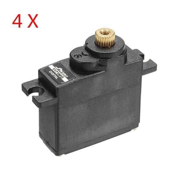 shopping רובוטים 4 PCS JX PDI-1171MG 17g Metal Gear Core Motor Micro Digital Servo for RC Models