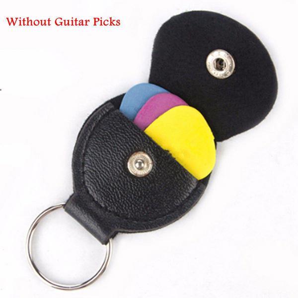 shopping כלי נגינה Handmade Guitar Pick Holder Guitar Plectrums Package Bag Case