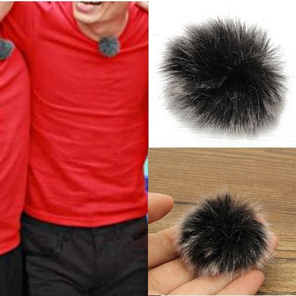 shopping כלי נגינה Lapel Microphone Mic Windscreedn Wind Shield Wind Fur Muff For Lapel Lavalier