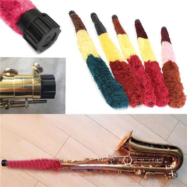 shopping כלי נגינה Soft Cleaning Brush Cleaner Saver Pad for ALTO SAX Saxophone Instrument