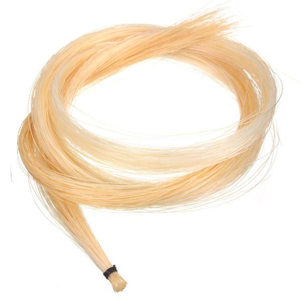 shopping כלי נגינה 1 Hank 32 Inch Mongolian Violin/Viola Bow Hair Horsehair White