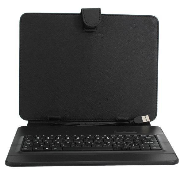 shopping טאבלט PC Russian Keyboard Leather Case Pouch With Stand For 9.7 inch Tablet PC