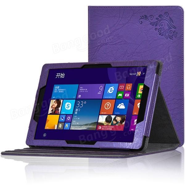 shopping טאבלט PC Tri-fold PU Leather Case Stand Cover For Teclast X16HD 3G Tablet