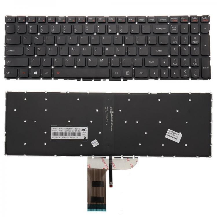 shopping לפטופים ואביזרים US Laptop Backlit Replace Keyboard For Lenovo Flex 3 15 / 3 1570 / 3 1580 Laptop Notebook